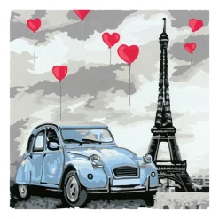 CreArt Schilderen op Nummer - Paris>Ravensburger