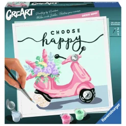 Ravensburger CreArt Schilderen op Nummer - Choose Happy Online