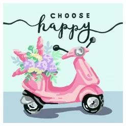 Ravensburger CreArt Schilderen op Nummer - Choose Happy Online