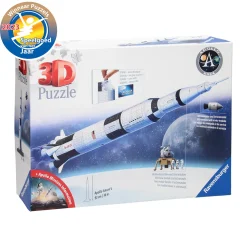 3D Puzzel Apollo Saturn V, 440st.-Ravensburger Discount
