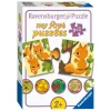 Ravensburger Dieren en hun Kleintjes Puzzel, 9x2st. Outlet