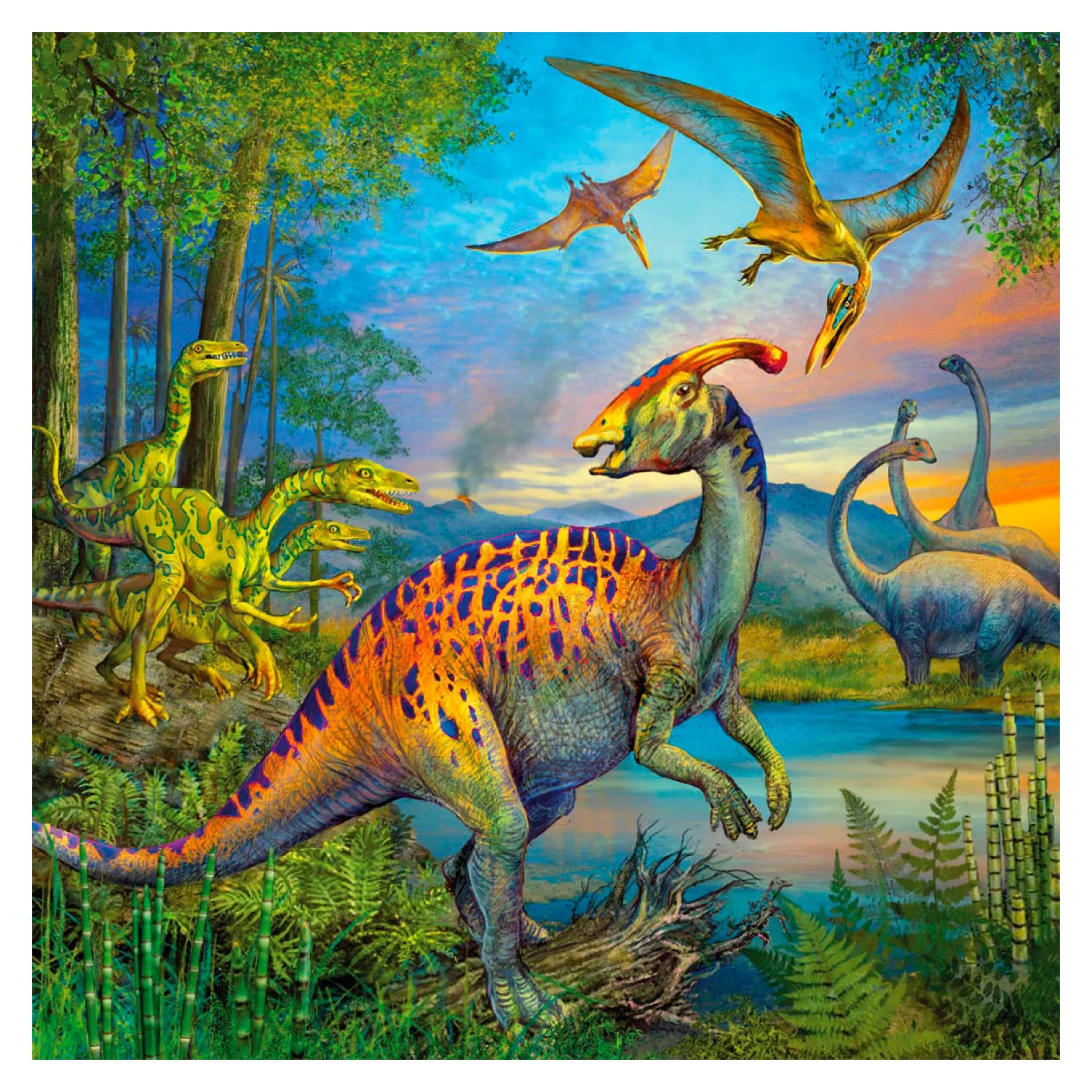 Dinosauriers, 3x49st.-Ravensburger Best