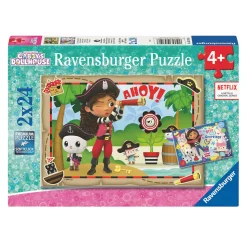 Gabby's Poppenhuis Legpuzzel, 2x24st.-Ravensburger
