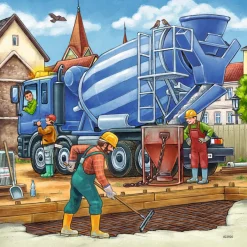 Grote Bouwvoertuigen, 3x49st.-Ravensburger Outlet