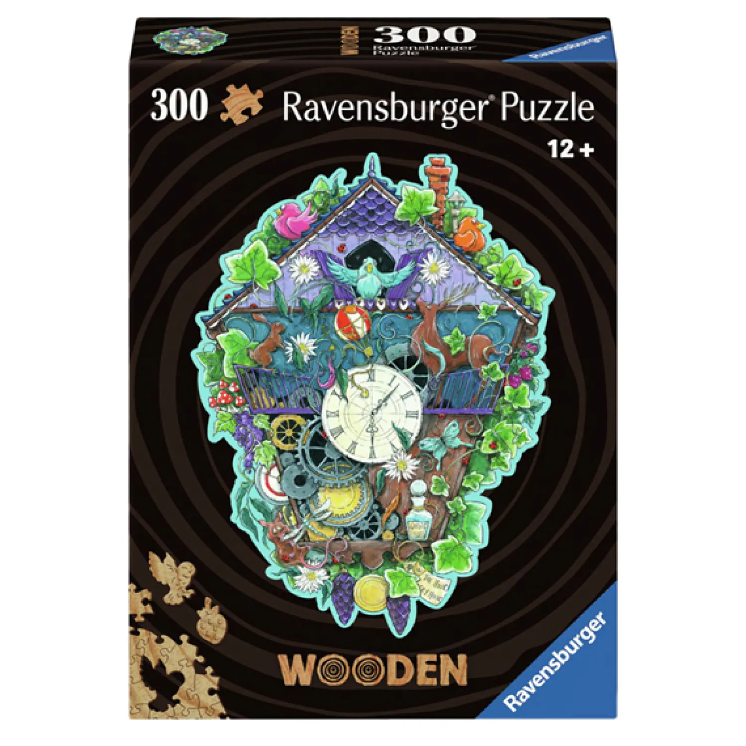 Ravensburger Houten Legpuzzel Cuckoo Clock, 300st. Clearance
