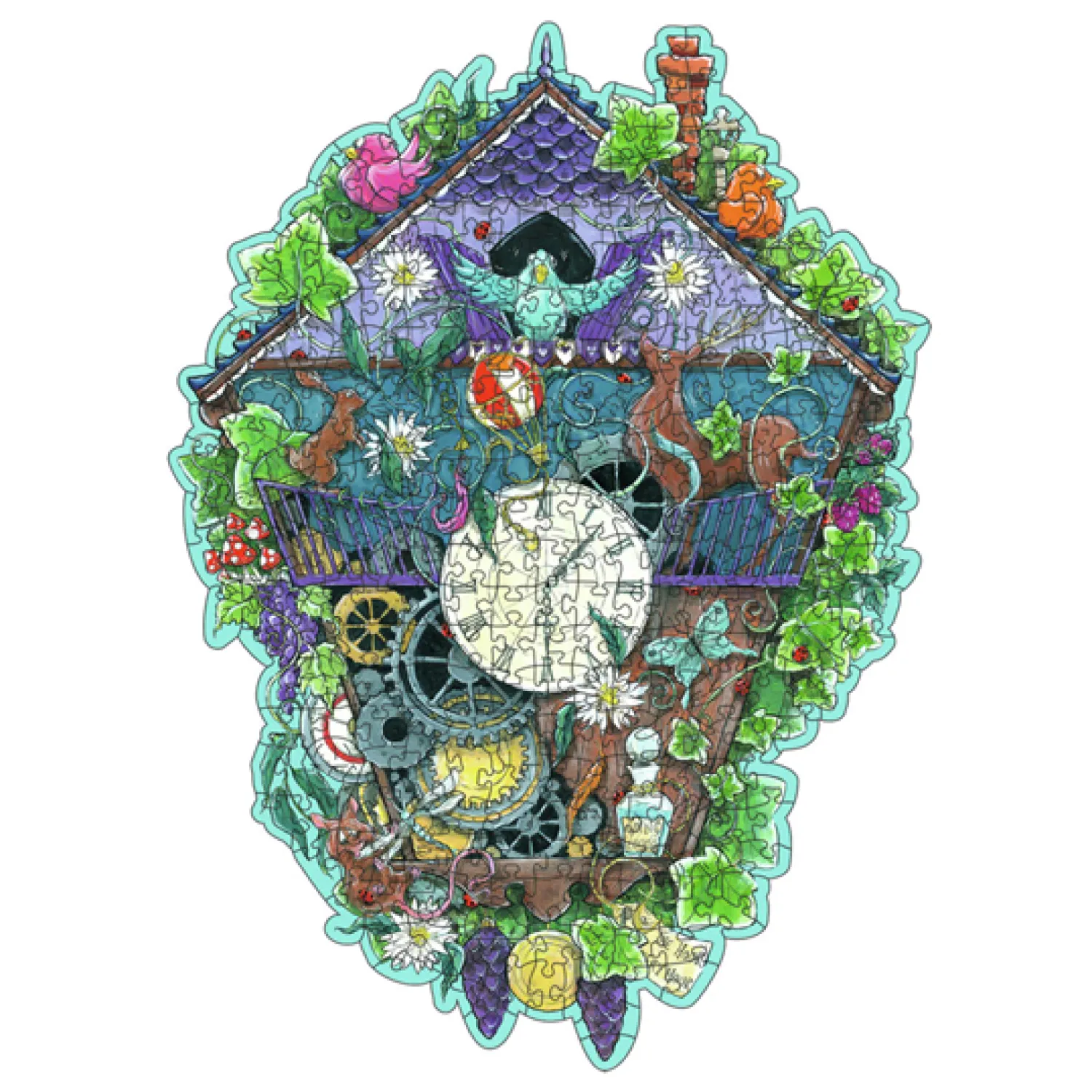 Ravensburger Houten Legpuzzel Cuckoo Clock, 300st. Clearance