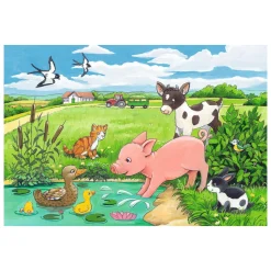 Ravensburger Jonge Dieren op het Platteland, 2x12st. Discount