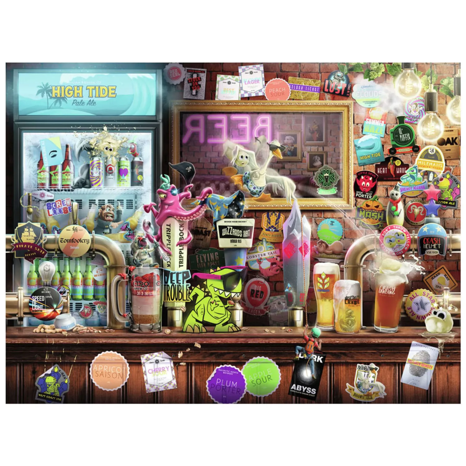 Legpuzzel Ambachtelijke Bieren, 1500st.-Ravensburger Clearance