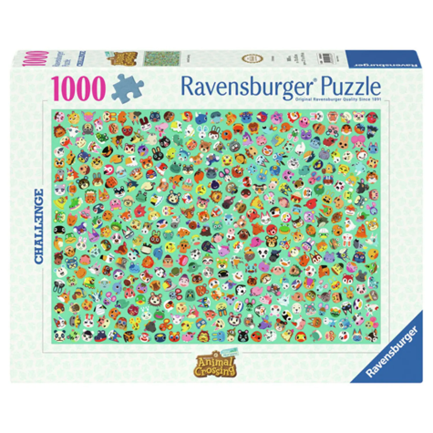 Legpuzzel Animal Crossing, 1000st.-Ravensburger Clearance
