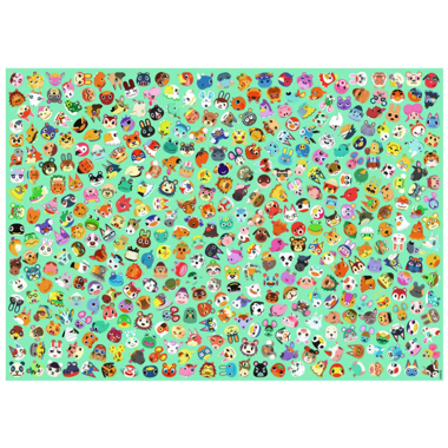 Legpuzzel Animal Crossing, 1000st.-Ravensburger Clearance