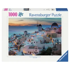 Legpuzzel Avond in Santorini, 1000st.-Ravensburger Clearance