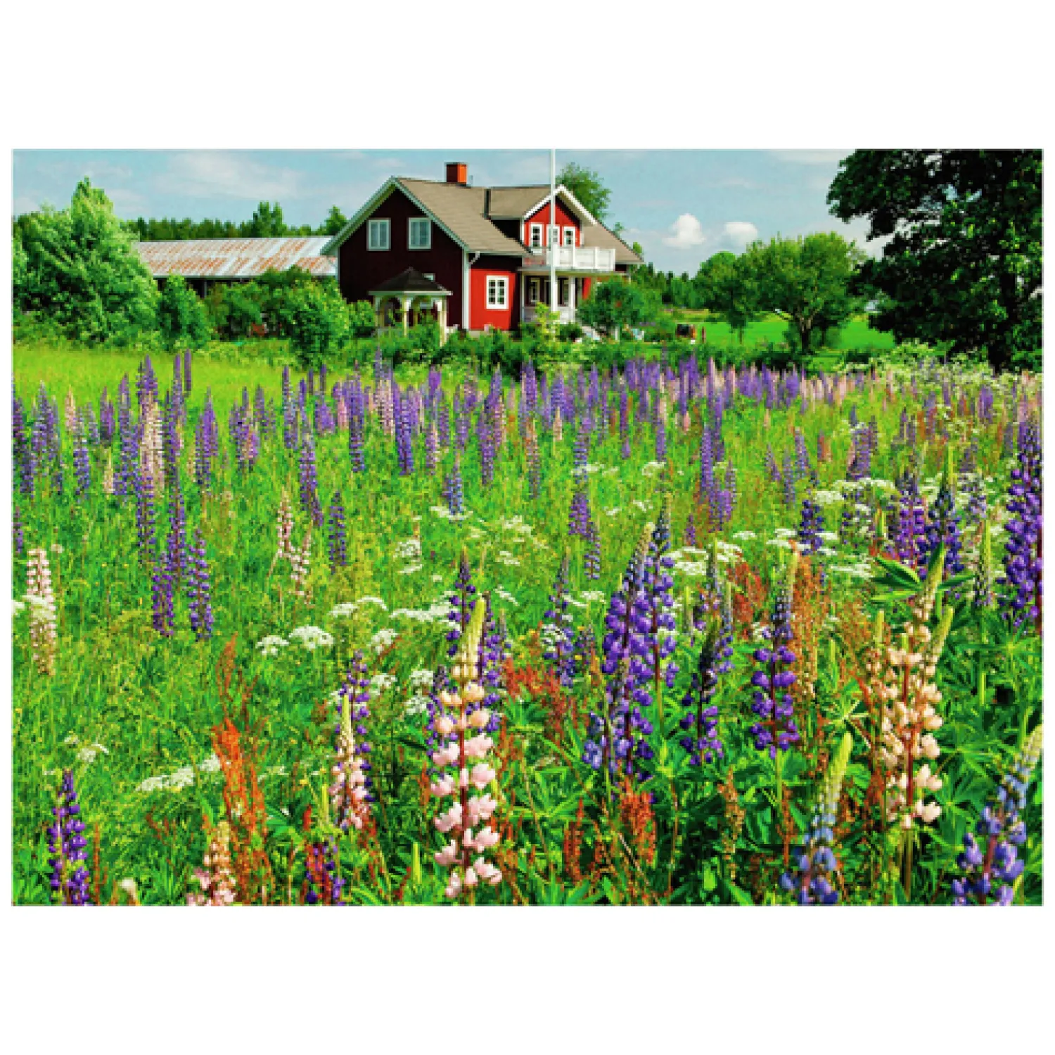 Legpuzzel Bauernhof in Schweden, 500st.>Ravensburger Discount