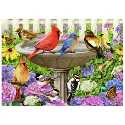 Legpuzzel Bij het Vogelbadje, 500st.>Ravensburger New