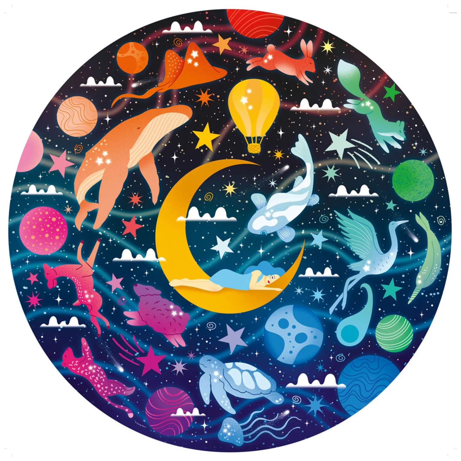 Ravensburger Legpuzzel Circle of Colors Dromen, 500st. Outlet