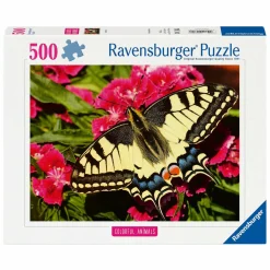 Legpuzzel Colorful Animals Vlinder, 500st.>Ravensburger
