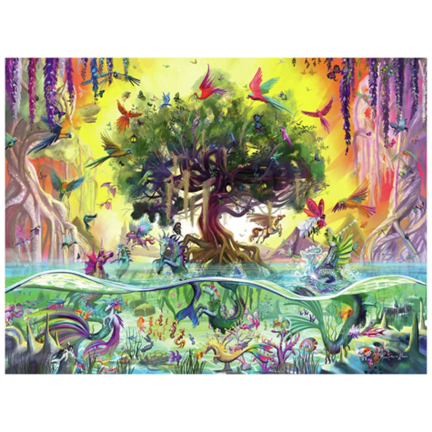 Ravensburger Legpuzzel Das Einhorn Aus Dem See U. S. Freunde, 1500st. Online