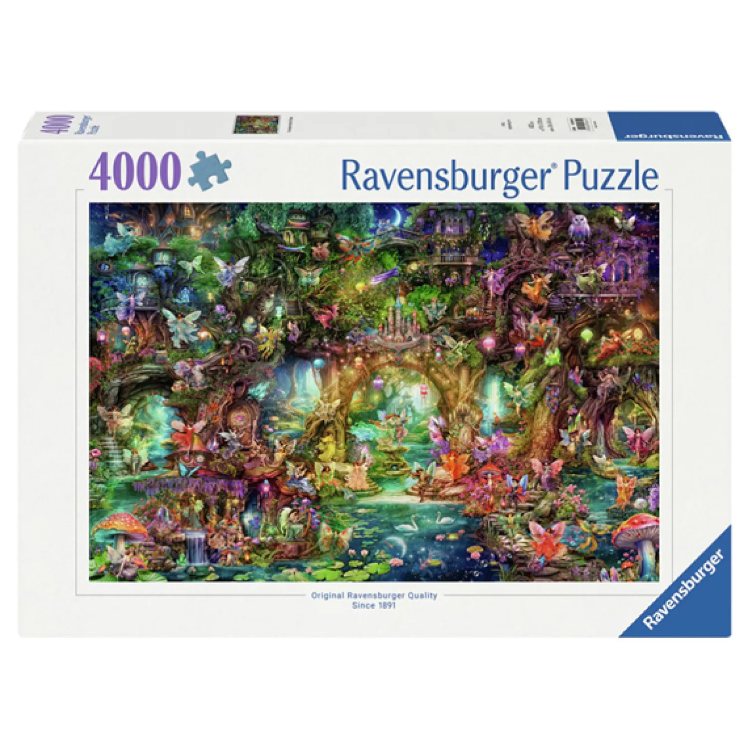 Legpuzzel Die Verborgene Welt Der Feen, 4000st.>Ravensburger