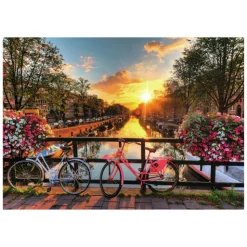 Ravensburger Legpuzzel Fietsen in Amsterdam, 1000st. Online
