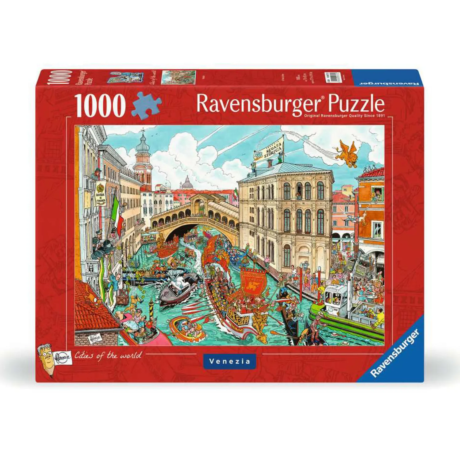 Legpuzzel Fleroux Venetie, 1000st.-Ravensburger Outlet