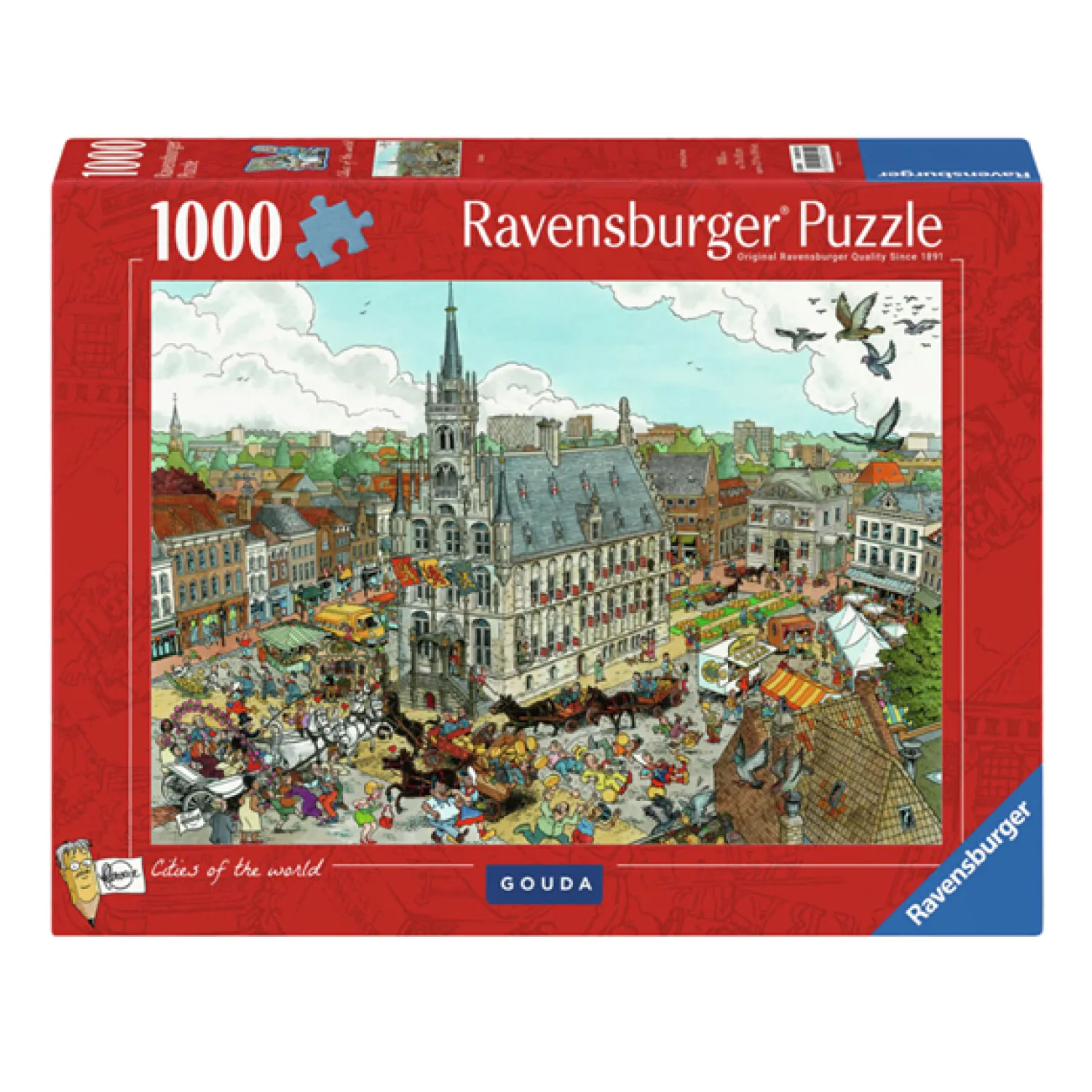 Ravensburger Legpuzzel Fleroux Gouda, 1000st. Clearance