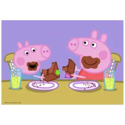 Ravensburger Legpuzzel Gelukkige Familie Peppa Pig, 2x24st. Hot