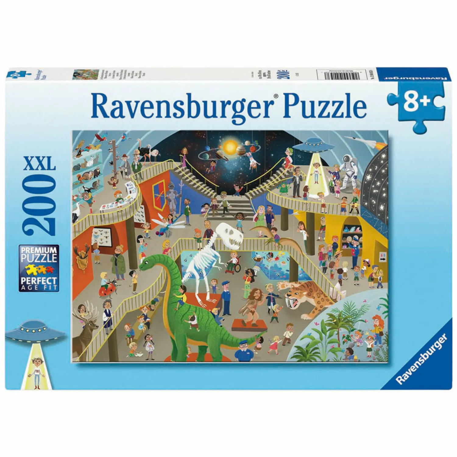 Legpuzzel Het Natuurmuseum - 200st. XXL>Ravensburger