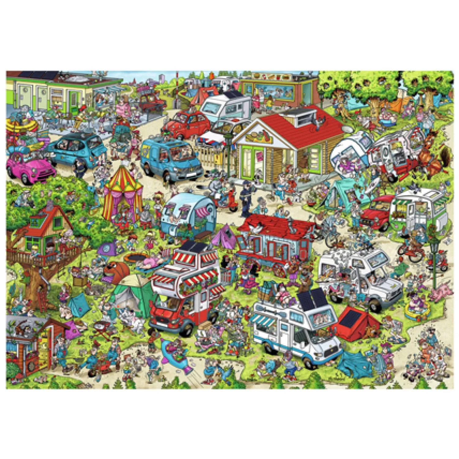 Legpuzzel Holiday Resort 1: The Campsite, 1000st.>Ravensburger Clearance