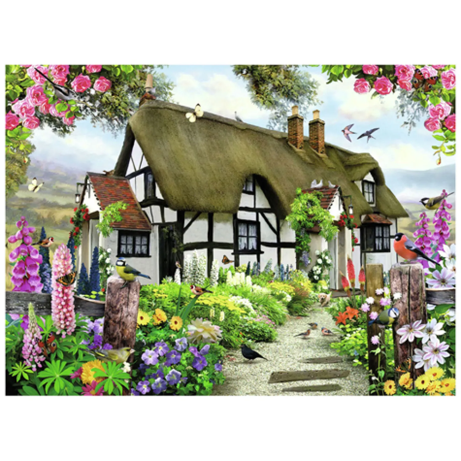 Legpuzzel Idyllische Cottage, 500st.-Ravensburger Online
