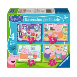 Ravensburger Legpuzzel 4in1 Peppa Pig Hot