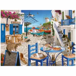 Legpuzzel Katten van Mykonos - 1500st.-Ravensburger Discount