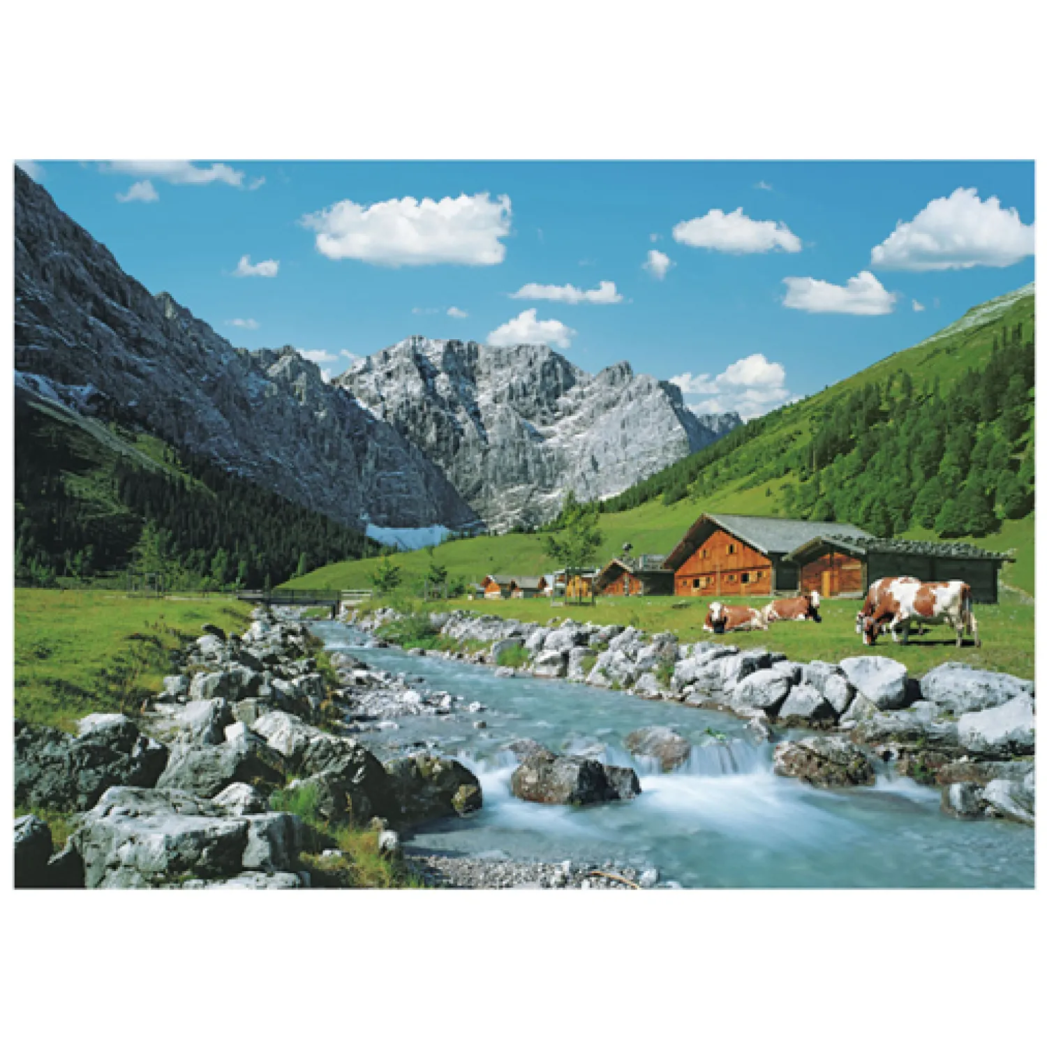 Legpuzzel Karwendelgebergte Oostenrijk, 1000st.>Ravensburger Online