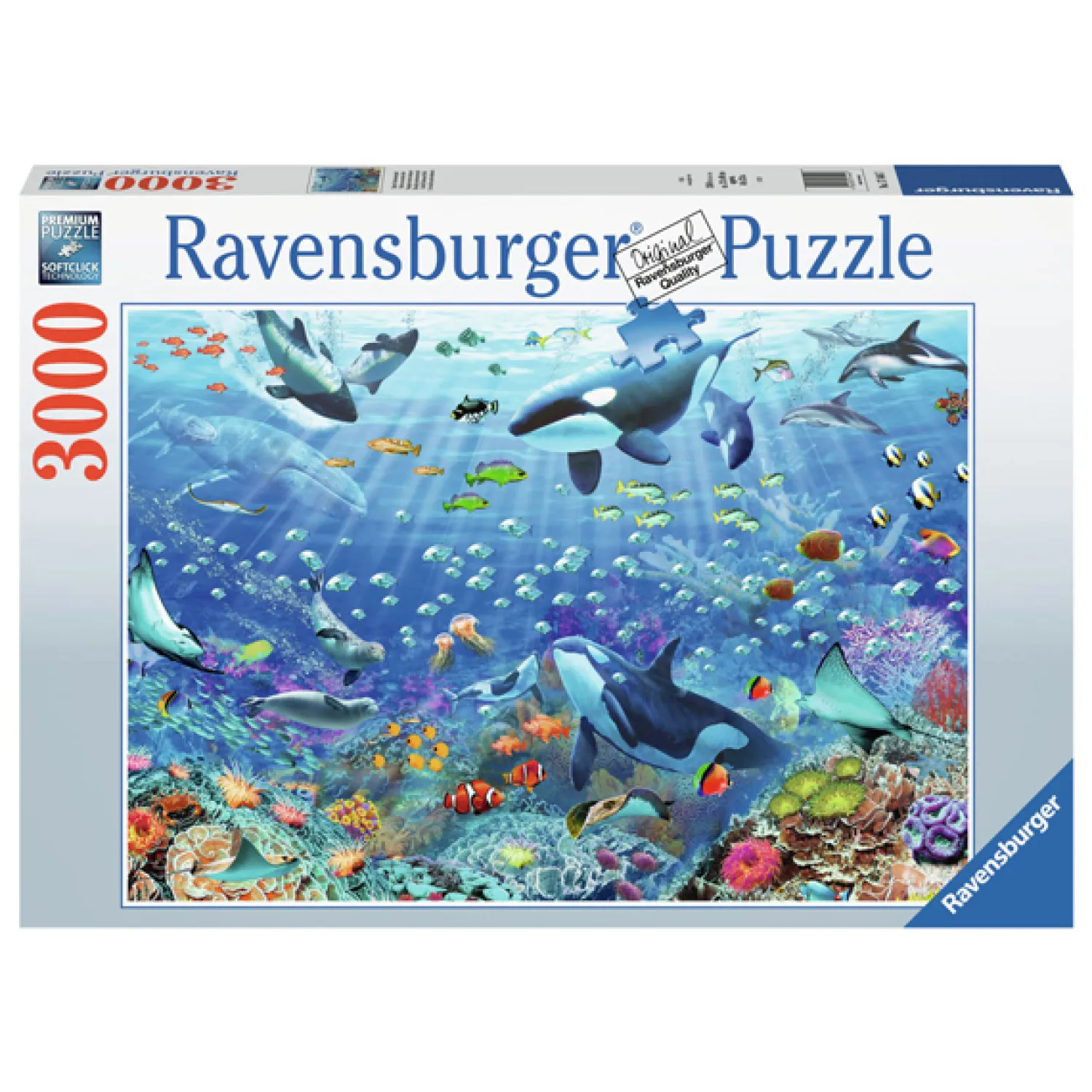 Legpuzzel Kleurrijke Onderwaterwereld, 3000st.>Ravensburger Sale