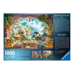 Legpuzzel Mediterraan Terrasuitzicht - 1000st.><noscript><img width=