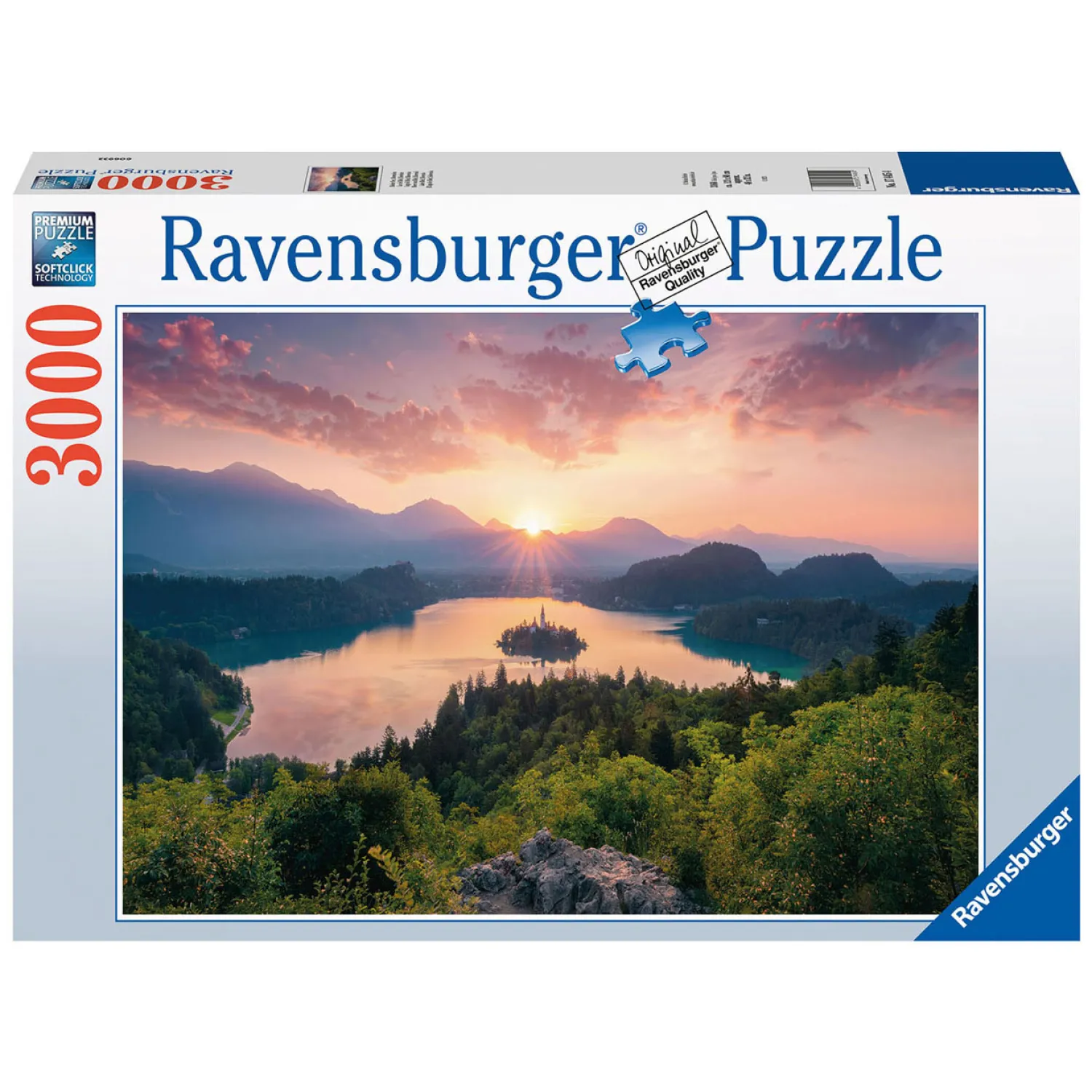 Legpuzzel Meer van Bled Slovenie, 3000st.>Ravensburger Discount
