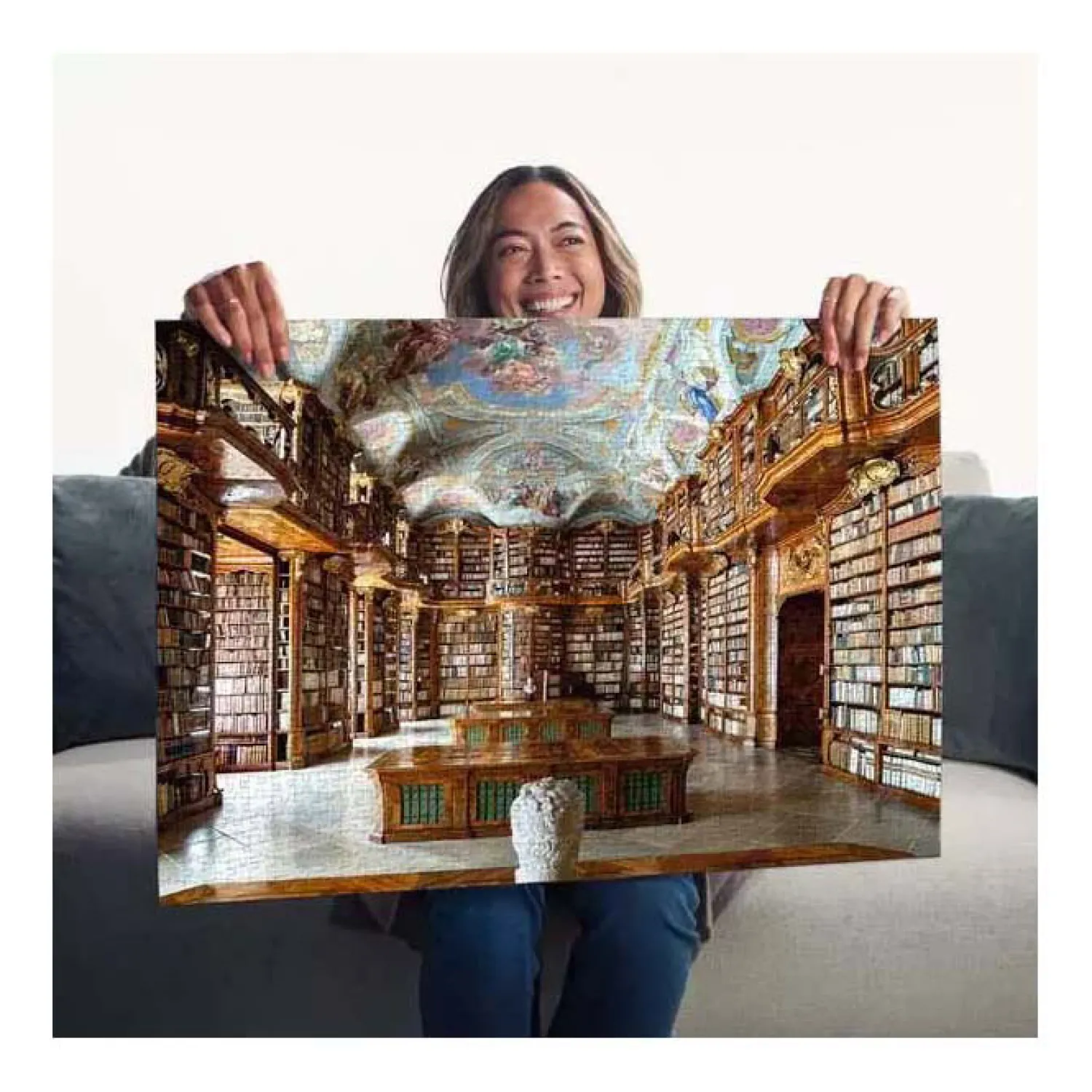 Legpuzzel New York Publieke Bibliotheek - 1000st.-Ravensburger Outlet