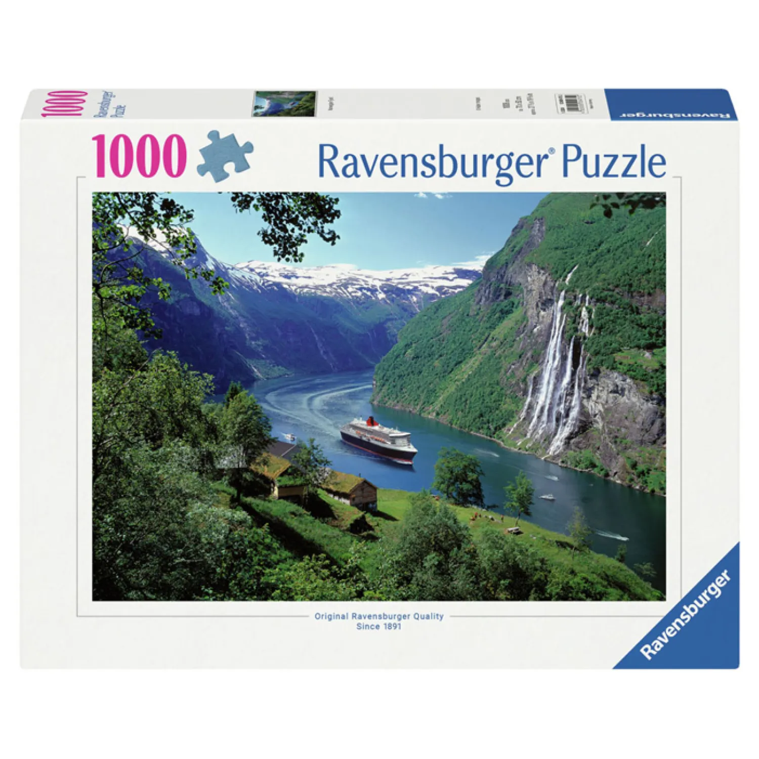 Legpuzzel Noors Fjord, 1000st.-Ravensburger Sale