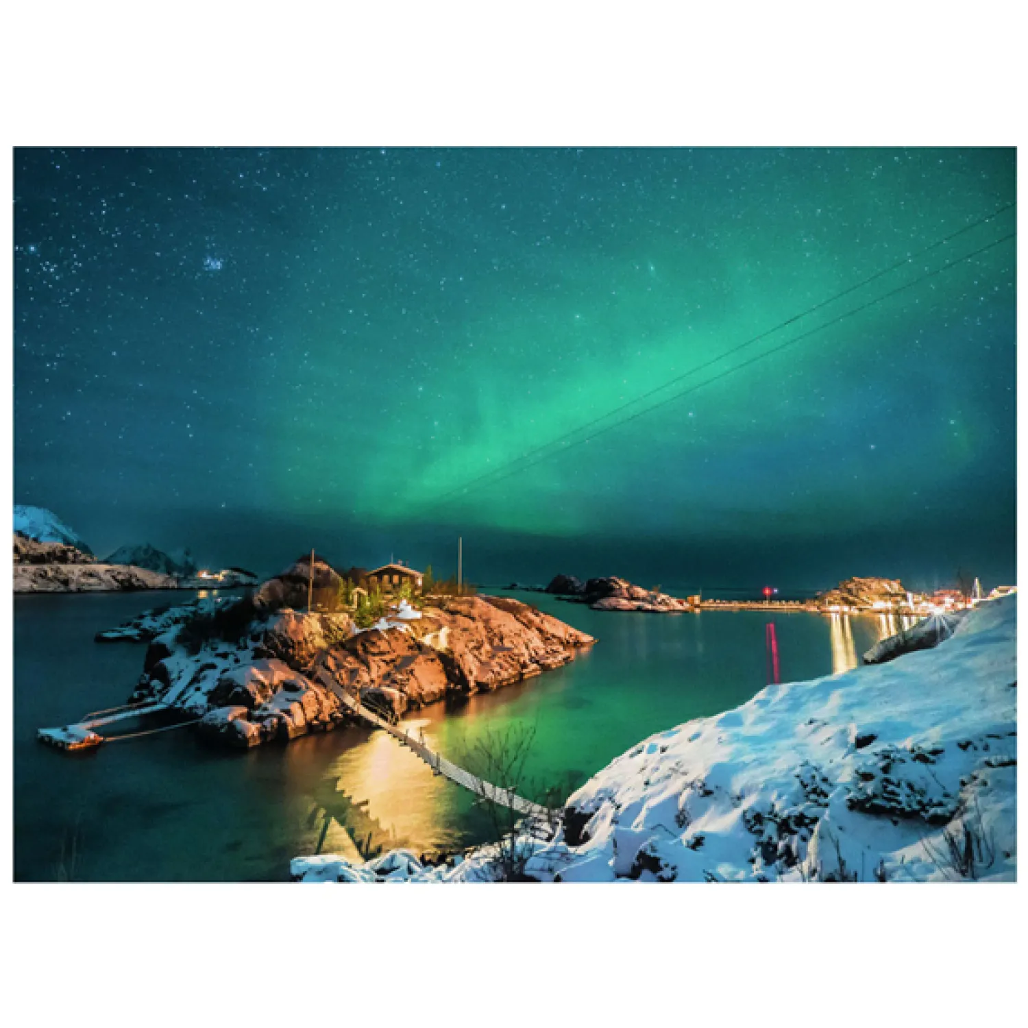 Ravensburger Legpuzzel Nordlichter Ub.Bergsfjord, 500st. Best