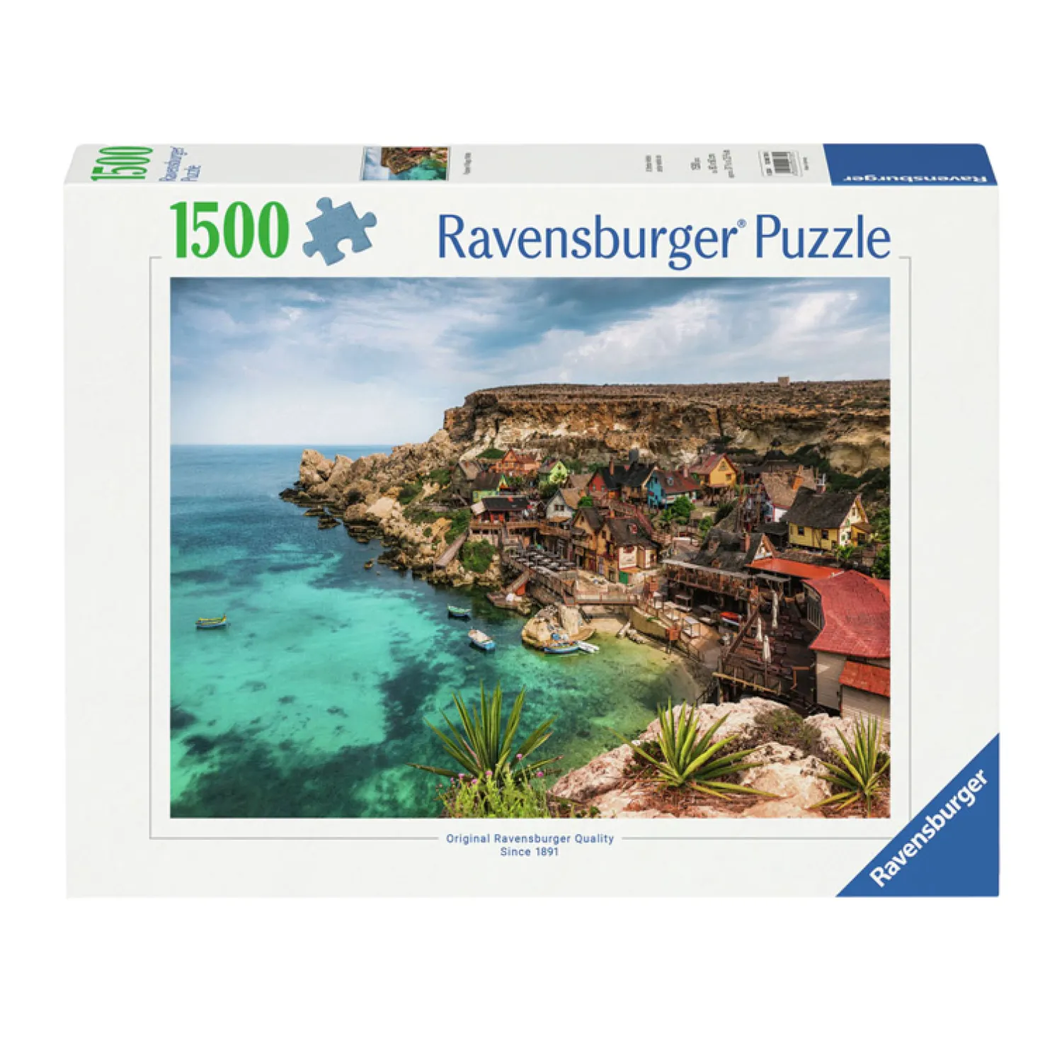 Legpuzzel Popeye Village Malta, 1500st.>Ravensburger New