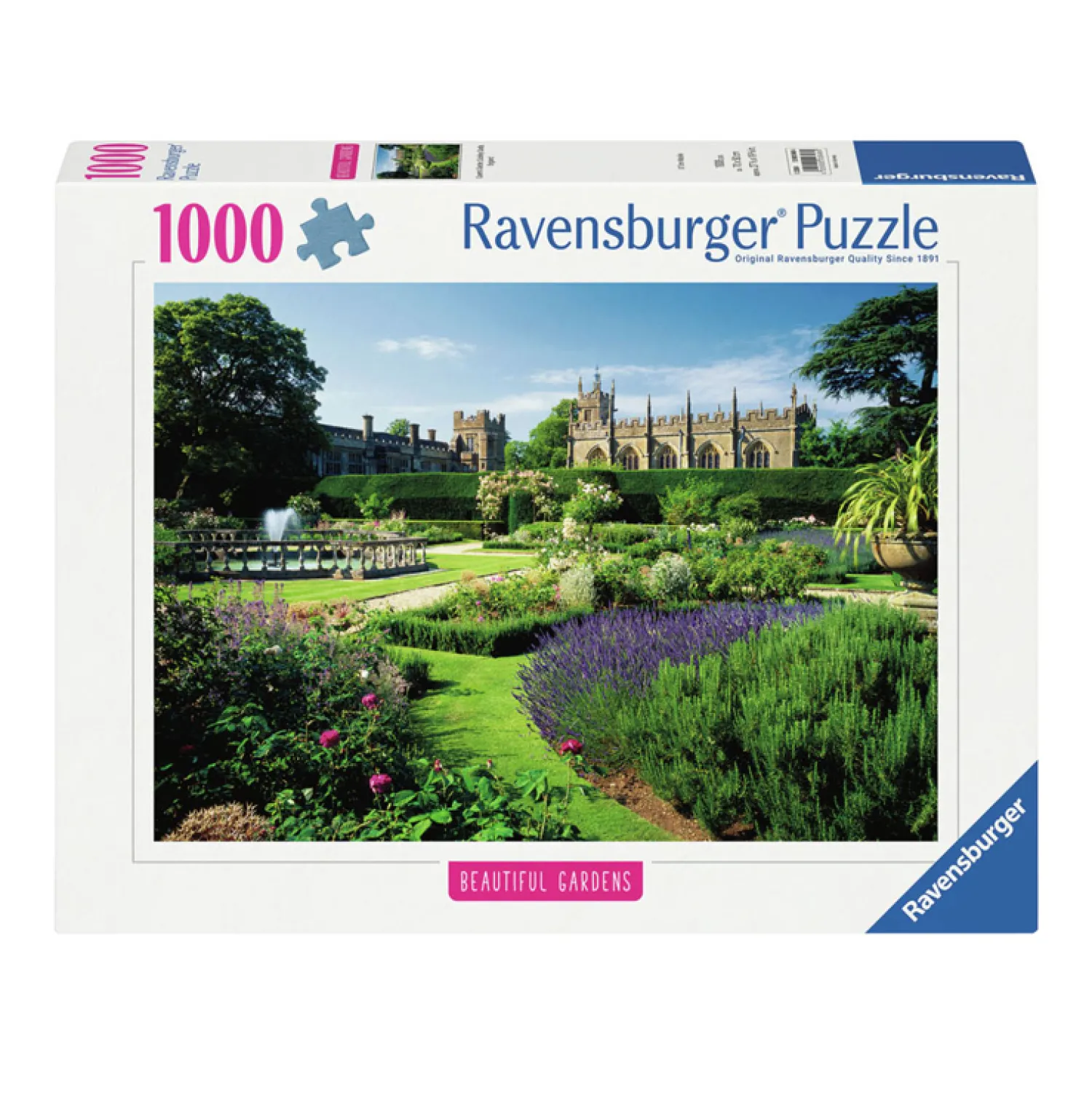 Ravensburger Legpuzzel Queen'S Garden,Sud.Castle, 1000st. Sale