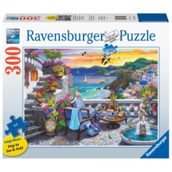 Legpuzzel Santorini Sunset, 300st.-Ravensburger
