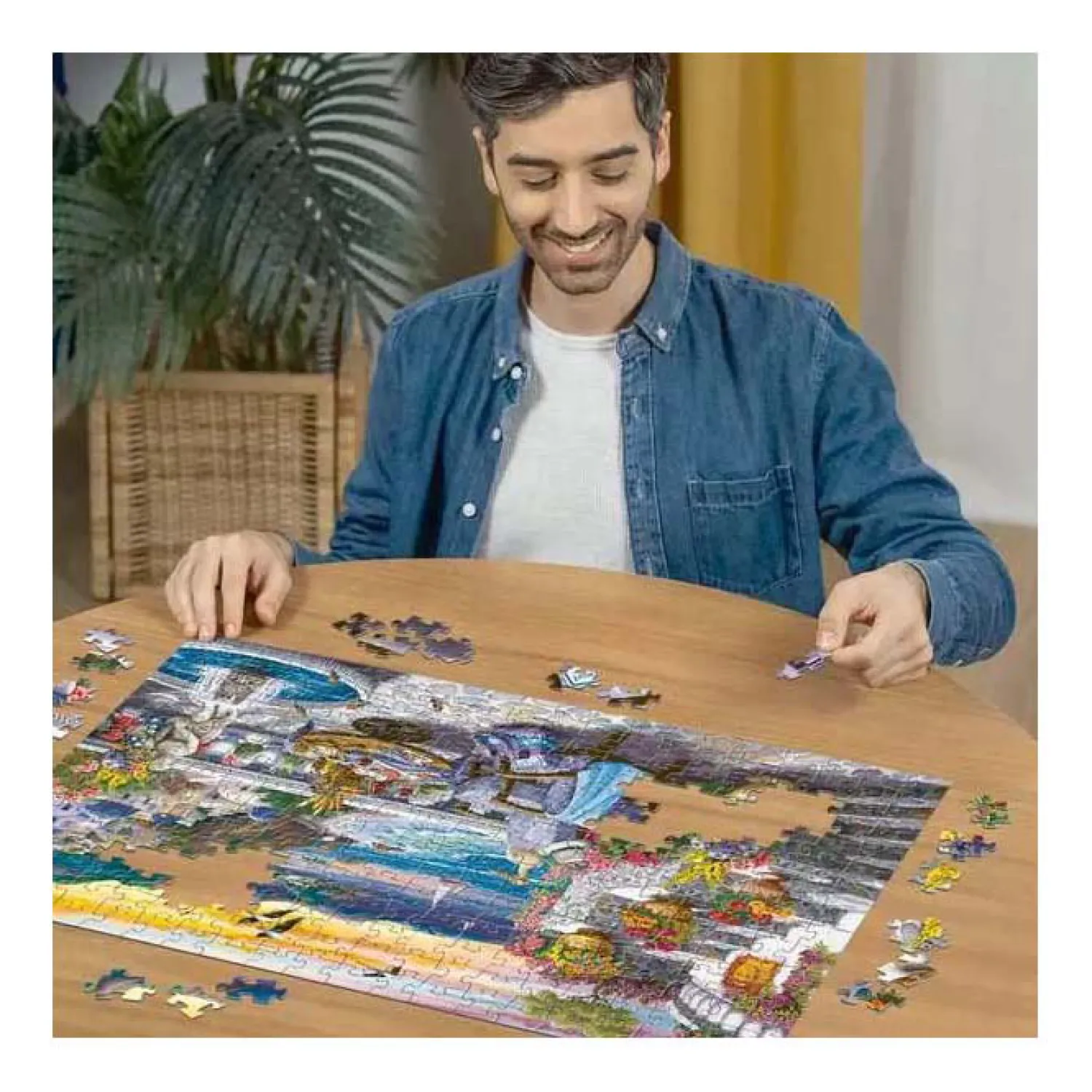 Legpuzzel Santorini Sunset, 300st.-Ravensburger