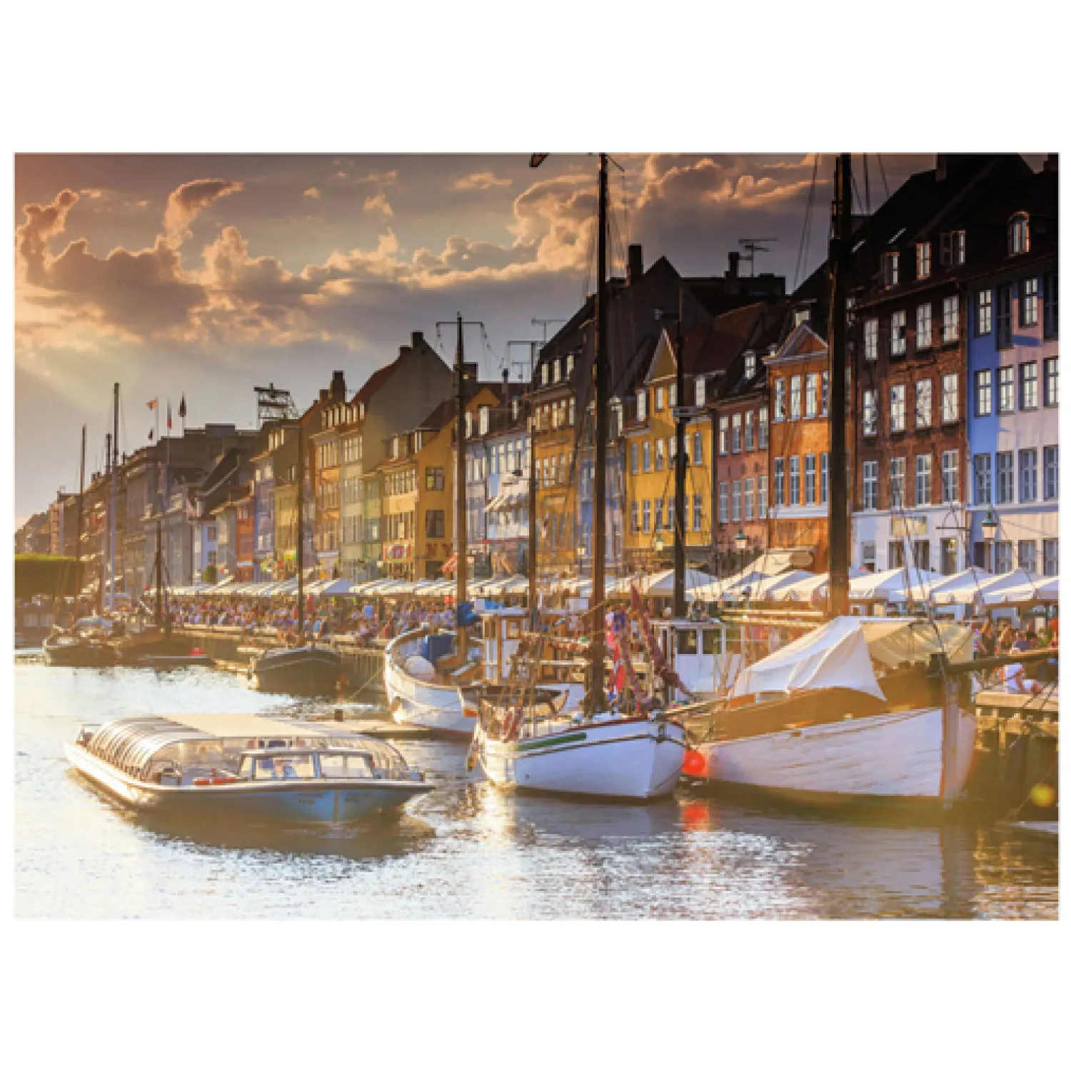 Legpuzzel Sonnenunt.in Kopenhagen, 500st.-Ravensburger Outlet