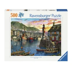 Ravensburger Legpuzzel S'ochtends bij de Haven, 500st. Best