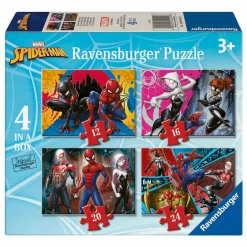 Legpuzzel Spiderman - 4 Puzzels>Ravensburger Best