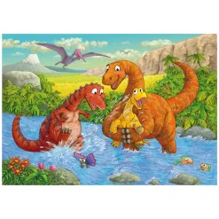 Legpuzzel Spelende Dino's, 2x24st.>Ravensburger Hot