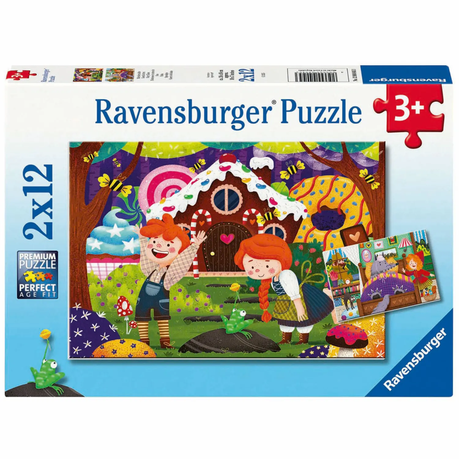 Legpuzzel Sprookjes, 2x12st.>Ravensburger Discount