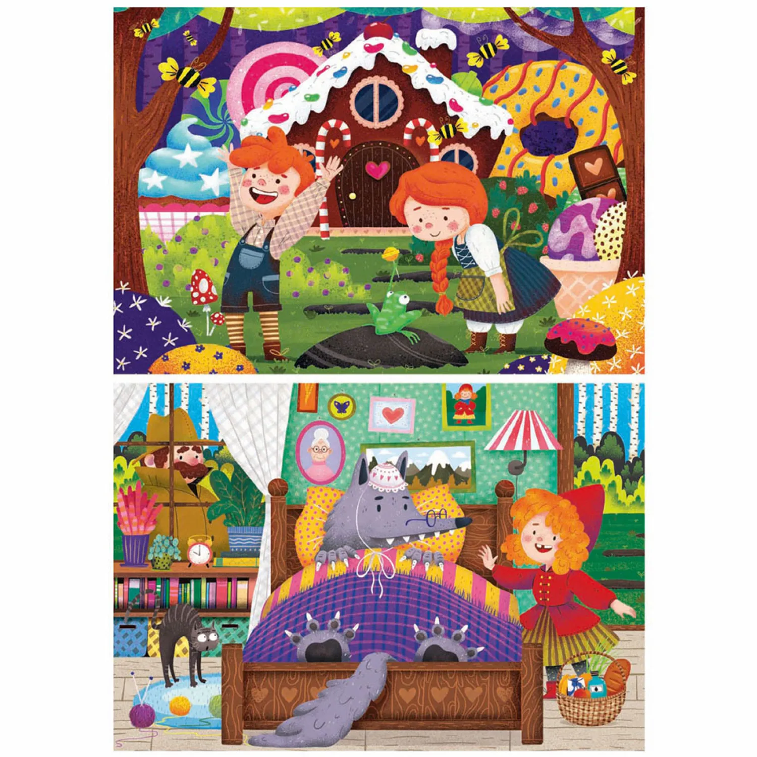 Legpuzzel Sprookjes, 2x12st.>Ravensburger Discount