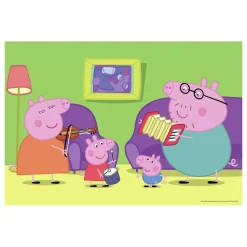 Ravensburger Legpuzzel Thuis bij Peppa Pig, 2x12 st. Outlet