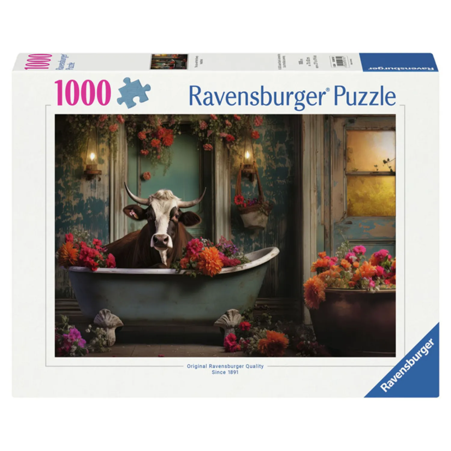 Legpuzzel The Cow in The Bathtub, 1000st.>Ravensburger Hot