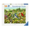 Legpuzzel Vogels in de Wei, 1000st.-Ravensburger